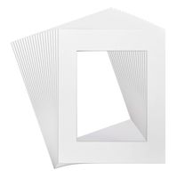 Golden State Art, Pack of 20 16x20 White Picture Mats with White Core Bevel Cut for 11x14 Pictures