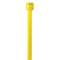 Aviditi Nylon Cable Tie, 14" L x 3/16" W, Yellow, Case of 1000 (CT145C)