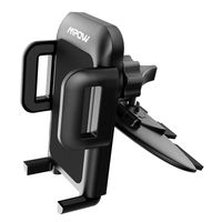 Mpow 051 Car Phone Mount, CD Slot Car Phone Holder, Car Mount with Three-Side Grips and One-Touch Design Compatible iPhone 11/11Pro/11Pro Max/Xs MAX/XR/XS/X/8/8Plus, Galaxy S10/S10+/S10e/S9/S9+/N9/S8