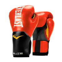 Everlast Elite Pro Style Training Gloves, Red, 12 oz