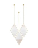 Umbra Dima, Set of 3, Trio Mirrors Apartment Decor/Wall Art, Matte Brass