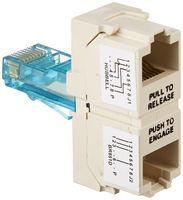 Hubbell BR851D Adapter, Split 568B Jack to 2 10BT Jack