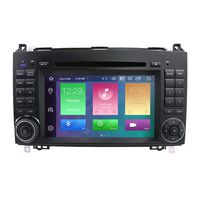 hizpo Android 9.0 Car DVD GPS Stereo 7 Inch Touch Screen Bluetooth Car Radio for Mercedes W906 Sprinter/V-Class W639/Vito/Viano/B-Class W2445 B160 B170 B180/B200/A-Class W169/A150/A160/A170/A180/A200