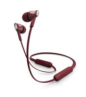 TCL MTRO100BT Wireless in-Ear Earbuds Noise Isolating Bluetooth Headphones with 18 Hour Battery Playtime and Built-in Mic - Burgundy Crush