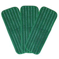 Don Aslett's 12" Microfiber mop Pads Set of 3