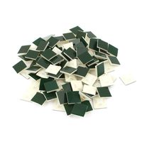 Plastic Self Adhesive Cable Tie Mount Base 13 x 13mm 100 Pcs White