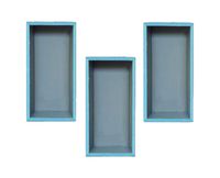 6" x 13" Pre Made Shower Niche 3 Pack. Waterproof Leak Proof Ready For Tile Installation Storage For Shampoo and Soap