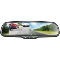 BOYO VTM43M - Replacement Rear-View Mirror with 4.3" TFT-LCD Backup Camera Monitor