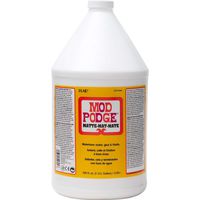 Mod Podge CS11304 Waterbase Sealer, Glue & Decoupage Finish, 128 oz, Matte