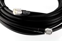 Milspec RG-213 (RG8U) Coaxial Cable for Ham and CB Radio VHF, HF. Uhf 60 Foot Pl-259 Male  M17/163A RG-213/U with Polyolefin Cross-Linked Strain Relief