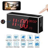 LITSPED Spy Camera, 1080P HD WiFi Hidden Camera Clock with 33FT Night Vision,Motion Detection,Video Recording/Remote Monitoring with iOS/Android App,Baby Monitor，Small Wireless Home Security Surveil