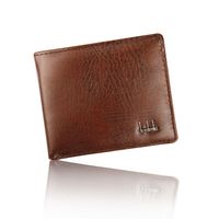 Hemlock Bifold Business Wallets, Men Leather Wallet Credit Card Holder Pocket Purse (Brown)