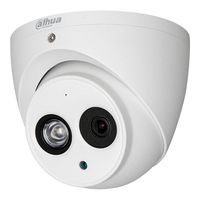 Dahua Lite 2MP HDCVI IR Eyeball 2.8mm Multi-Format Starlight Security Camera, White (A21CG02)