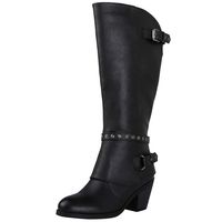 GLOBALWIN Women's 18YY27 Black Fashion Boots 6M