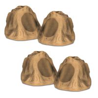 Acoustic Audio B6RS Sandstone 6.5" Rock Speaker 2 Pair Pack Outdoor Weatherproof