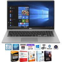 LG 15Z990A.AAS7U1 Gram Light Laptop 15.6-inch FHD IPS Touchscreen 8th Gen Core i7 Bundle with Elite Suite 18 Standard Editing Software Bundle and 1 Year Extended Warranty