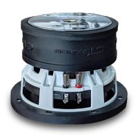 CT SOUNDS 6.5 Inch Car Subwoofer - Dual 2 Ohm Impedance, 400W Maximum Power Capacity, 1.6" Voice Coil High Frequency Subs with Rubber Edge for Vehicle Stereo Sound System - Meso 6.5 D2