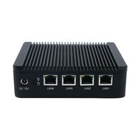 Firewall Micro Appliance Mini PC with Celeron J1900 4 Intel Gigabit Ports LAN WiFi 3G/4G Support 4G RAM 32G SSD I1