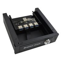 SiForce Dongle Locker- 4 Ports Internal USB 3.0 Hub with Locking Door