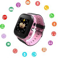 zqtech Smart Watch for Kids - Smartwatches with SOS Voice Chat Camera Flashlight Alarm Clock Digital Wrist Watch Smartwatch Position Locator Girls Boys