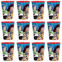Disney Toy Story Reusable Cups (12x) ~ Birthday Party Supplies Plastic Favors