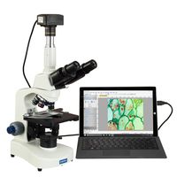 OMAX 40X-2500X Super Speed USB3 10MP Digital Lab Trinocular Siedentopf Kohler LED Microscope