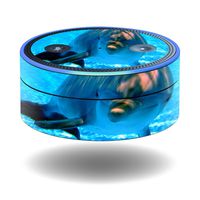 MightySkins Skin Compatible with Amazon Echo Dot (1st Generation) wrap Cover Sticker Skins Dolphin