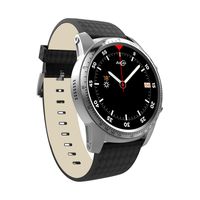 AllCall Bluetooth Smartwatch Phone Business Smart Watch Big momery 2gb RAM 16gb ROM Fitness Tracker,Google iOS Assistant Support Sim GPS Built-in Quad core Fast Performance (Silver)