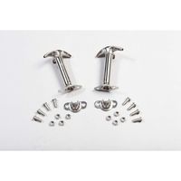 Rugged Ridge 11116.01 Plated Stainless Hood Catch - Pair