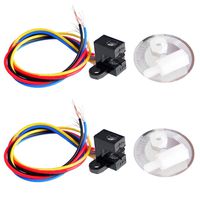 Ximimark 2Pcs Photoelectric Speed Sensor Encoder Coded Disc Code Wheel for Smart Car C B D E Models