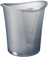 Leitz 18 Litre Waste Bin, Plastic, Allura Range, Quartz Grey