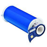 Brady 13554 PowerMark 50' Length x 8" Width, B-580 Vinyl Film, Blue Indoor/Outdoor Tape