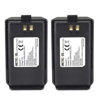Retevis RT1 Two Way Radio Battery 3000mAh Original Li-ion Radio Battery Compatible with TYT Tytera TC-3000A Retevis RT1 Walkie Talkie (2 Pack)