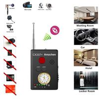 RF Bug Detector, Onechen RF Signal Detector Wireless Anti-spy Hidden Camera Lens Detector Radio Wave Signal Detect Full-Range GSM Device Finder for Anti Eavesdropping Candid GPS Tracker (Bug Detector)