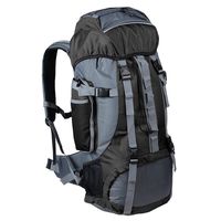 70L Hiking Camping Backpack Rucksack Travel Bag Color Black