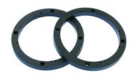 DNF 1 Pair 6.5" (6 1/2") Universal Speaker Spacer Rings 1/2" Depth .5"