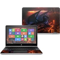 Mightyskins Skin Compatible with Hp Pavilion X360 14" (2017) - Fire Dragon | Protective, Durable, and Unique Vinyl Decal Wrap Cover | Easy to Apply, Remove, and Change Styles | Made in The USA