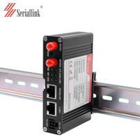 Seriallink Industrial 4G LTE Router 1xan 1xWan Ports DIN LTE Wirelss Router Supported AT&T