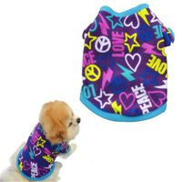 haoricu Puppy Clothes, Spring Winter Pet Coat Pet Dog Clothes Cat Puppy Pet Puppy Vest T Shirt Small Pet Clothes Dog Hoodie Custome Apparel Warm Sweatshirt (M, Purple)