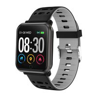 Smart Watch, Sport Waterproof Smartwatch, Fitness Tracker with Heart Rate Blood Pressure,Blood Oxygen, Sleep Monitor,Message Call Reminder Smart Watch for Men Women Kids, Compatible for Iphone/Android