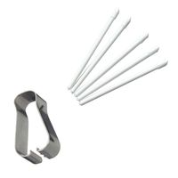 Touch Stylus S Pen Replacement Tips/Nibs for Samsung Galaxy Note8 N950/Galaxy Tab S3 9.7" T820 T825 White