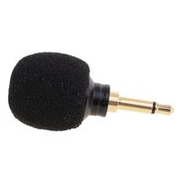 Mono/Standard 3.5mm Port Plug-in Condenser Microphone For Computer Skype Laptop Voice Amplifier - Black, Mono 3.5mm Plug