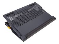 Targus Chill Mat + with 4-Port Hub for 17-Inch Laptop, Black (AWE781USO)