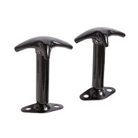 Smittybilt 7601 Black Hood Catch Kit for Wrangler CJ5, CJ7, YJ