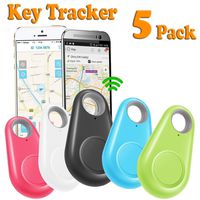 GBD 5 Pack Smart Finder Tracker Locator for Kids Boys Girls Pets Key Wallet Car Dog Cat Child Bag Phone Alarm Anti Lost Selfie Shutter Wireless Seeker Christmas Birthday Gifts