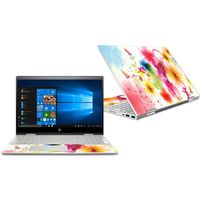 Mightyskins Skin Compatible with Hp Envy X360 Convertible 15" (2018) - Pollinate | Protective, Durable, and Unique Vinyl Decal Wrap Cover | Easy to Apply, Remove, and Change Styles | Made in The USA