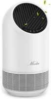 Mooka True HEPA Air Purifier for Home Up to 323ft², 360° Deep Purification, Ozone Free Air Cleaner for Allergies, Pets, Smokers, Mold, Odor Eliminators for Bedroom Large Room, Filter Reminder & Timer