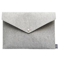 13.3 inch Felt Cover Laptop Sleeve Protective Case File Folder Document Organizer Compatible with MacBook Air/Notebook/Computer/iPad