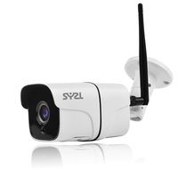 SY2L HD Wireless Outdoor Security WiFi 1080p Night Vision Bullet Cameras, IP66 Weatherproof Video Surveillance System IP Camera Support 128GB SD Card, onvif, Audio, Motion Detection Alarm