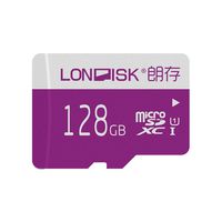 LONDISK 128GB Mirco SD Card Class 10 UHS-I Micro SDXC Memory Card with SD Adapter for HD Video Play(U1 128GB)